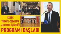 KSÜ’de Türkiye-Özbekistan Akademik İş Birliği Programı Başladı