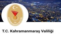 Kahramanmaraş Valiliği'nden SON DAKİKA BİLGİSİ