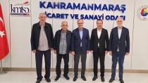 OSBÜK Başkanı Memiş Kütükçü ve Yönetiminden KMTSO’ya Ziyaret 