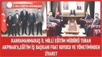 Başkan Kuyucu ve EĞİTİM İŞ Yönetimi MEM'de