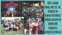 SANKO OKULLARINDA,“25. Yıl Gençlik ve Bahar Festivali”Düzenlendi.