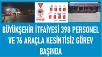 Büyükşehir İtfaiyesinden Eylül’de Bin 59 Olaya Hızlı ve etkin Müdahale